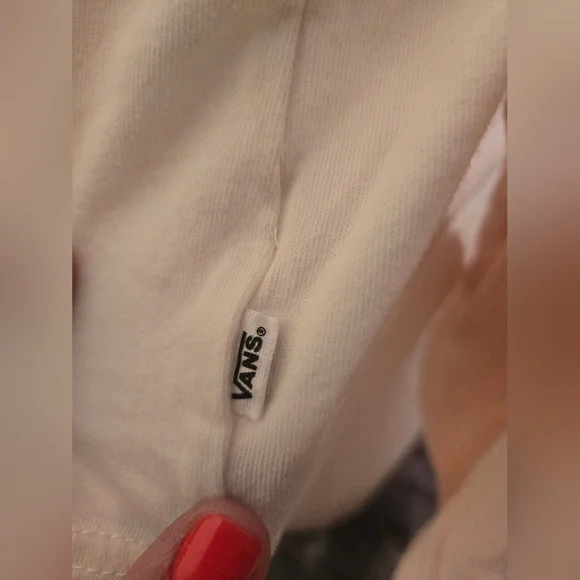 Vans Pink and Gray Cropped Polo Top - Picture 4 of 7